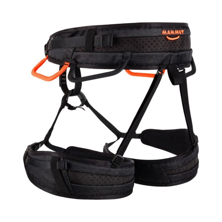 Ophir 4 Slide Harness - Black/Safety Orange