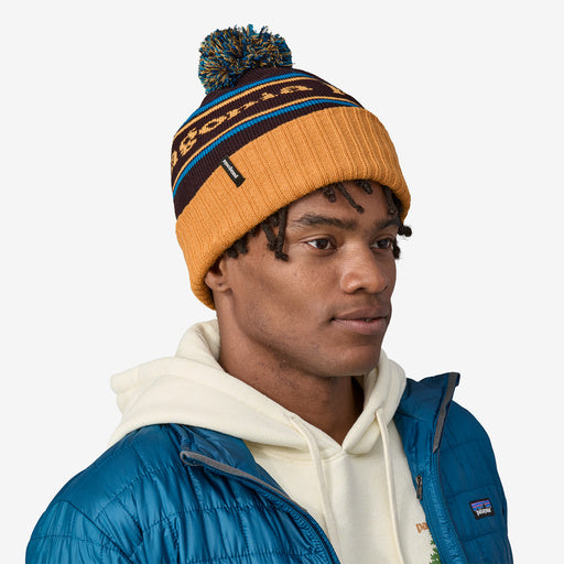 Powder Town Beanie - Park Stripe: Dried Mango
