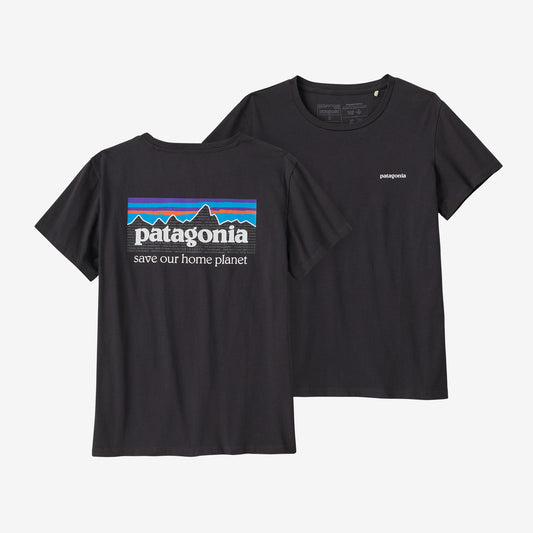 womens P-6 Mission Organic T-Shirt - ink black