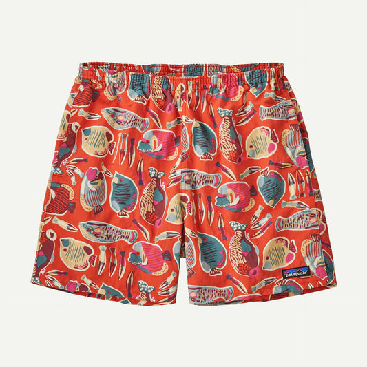 Men's Baggies™ Shorts - 5" - Wrasse: Pollinator Orange