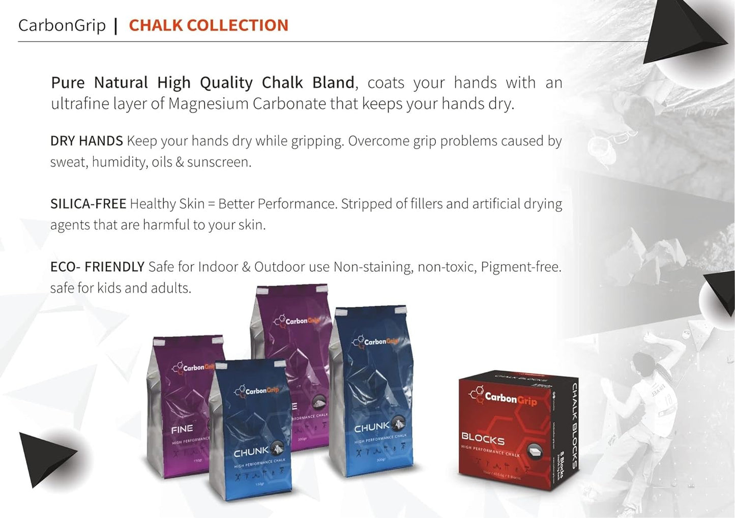 CarbonGrip Climbing Chalk - Fine