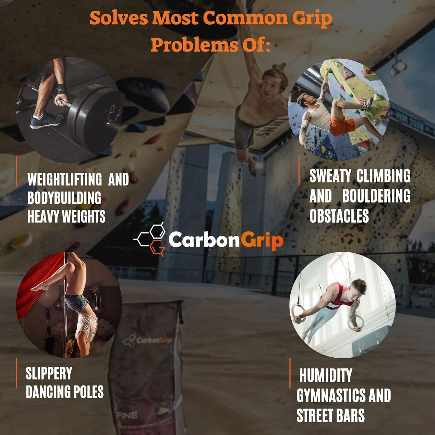 CarbonGrip Climbing Chalk - Fine