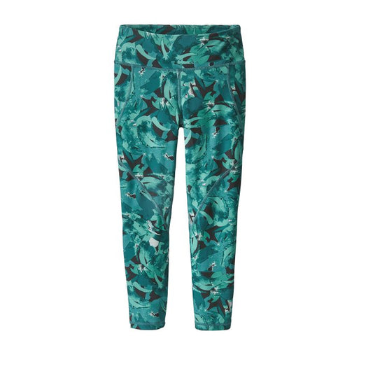 Centered Crops - Abstract Jungle: Tasmanian Teal