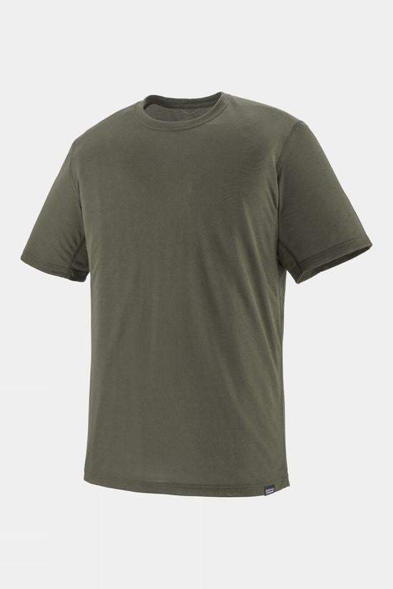 MENS CAP COOL TRAIL SHIRT - INDUSTRIAL GREEN