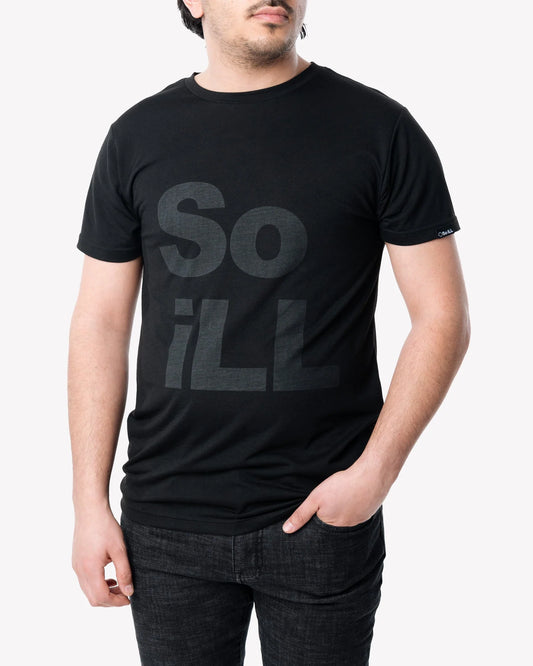 So iLL Stacked logo Tee - Black