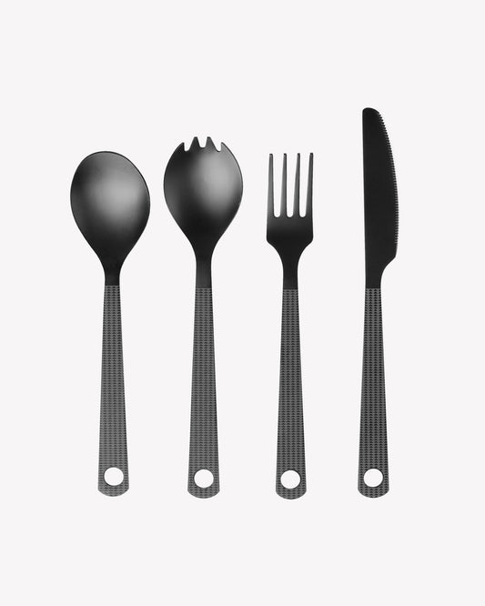 So iLL Black Wolf Cutlery Set