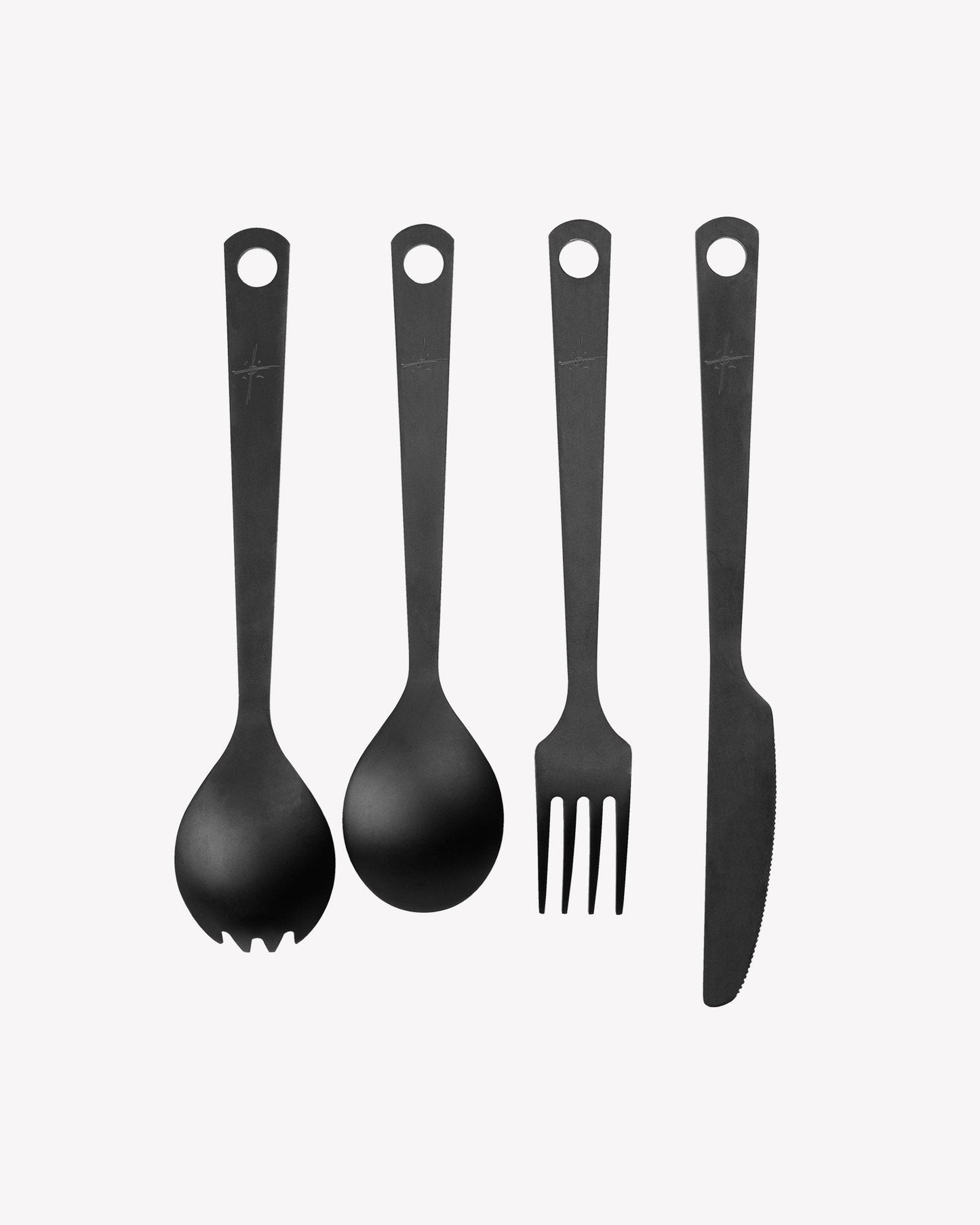 So iLL Black Wolf Cutlery Set