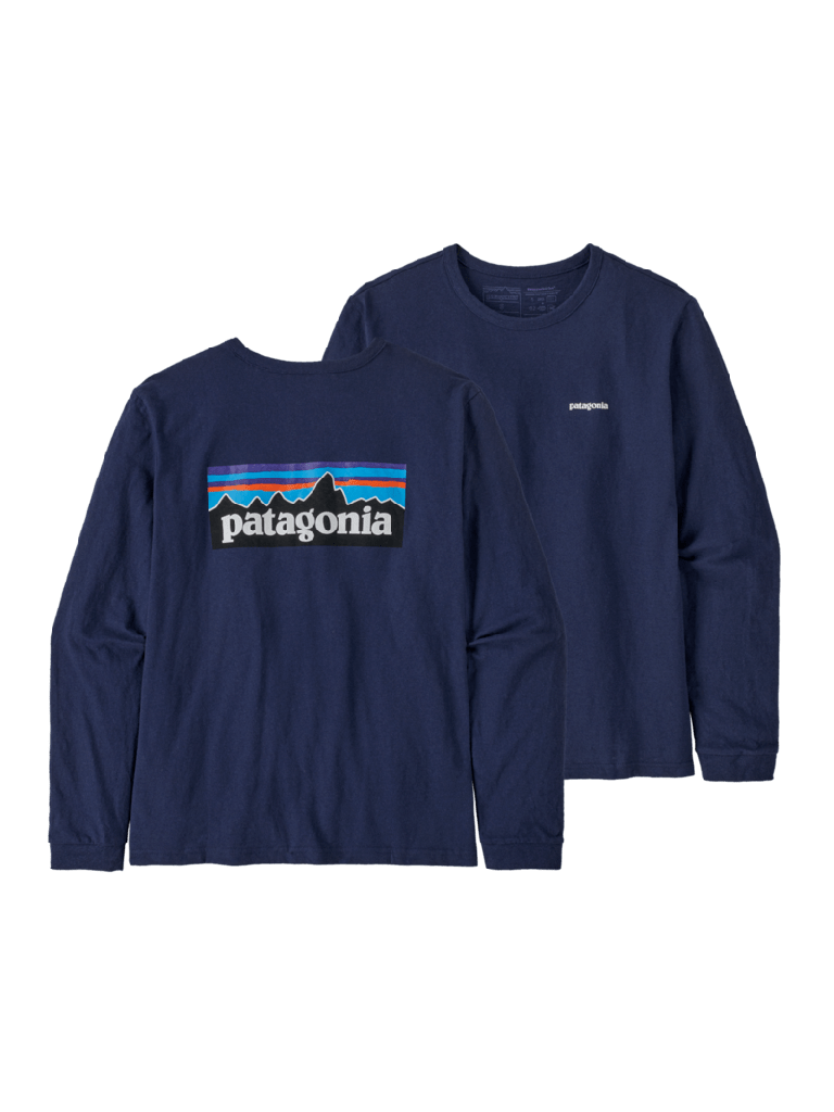 Women's Long-Sleeved P-6 Logo Responsibili-Tee - Sound Blue