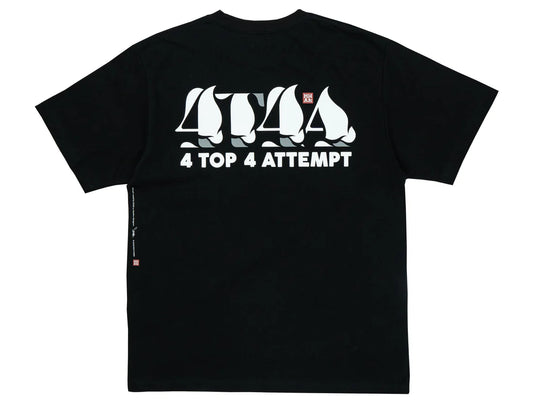 4T4A x MHAK Logo Tee - Black / White