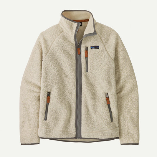 Men's Retro Pile Fleece Jacket - Pelican