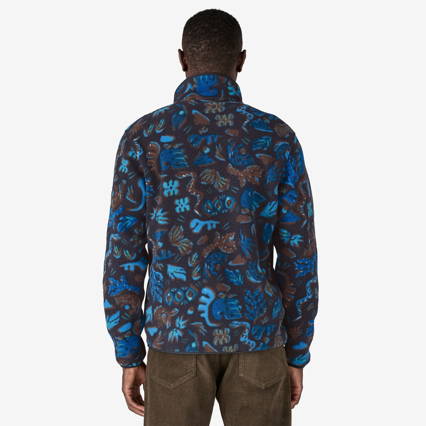 Men's Lightweight Synchilla Snap-T Fleece Pullover - Across Oceans: Pitch Blue