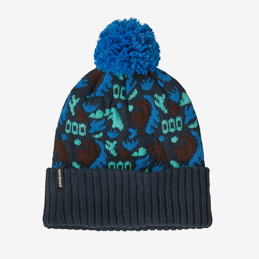 Powder Town Beanie - Across Oceans: Smolder Blue