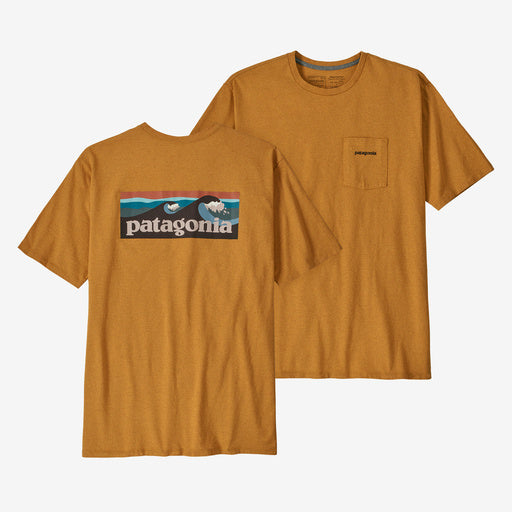 Men's Boardshort Logo Pocket Responsibili-Tee® - Dried Mango