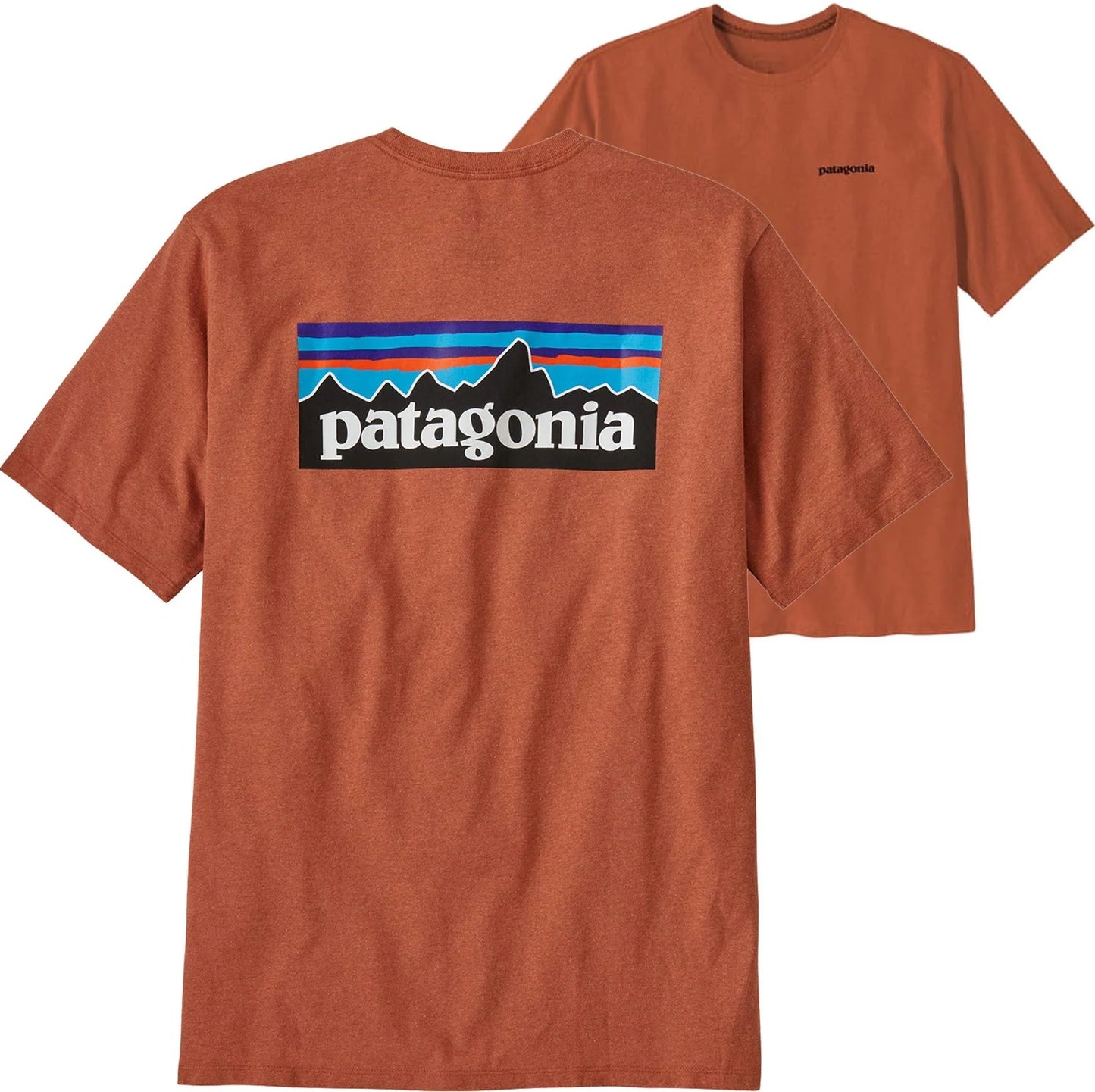 Men's P-6 Logo Responsibili-Tee - Redtail Rust