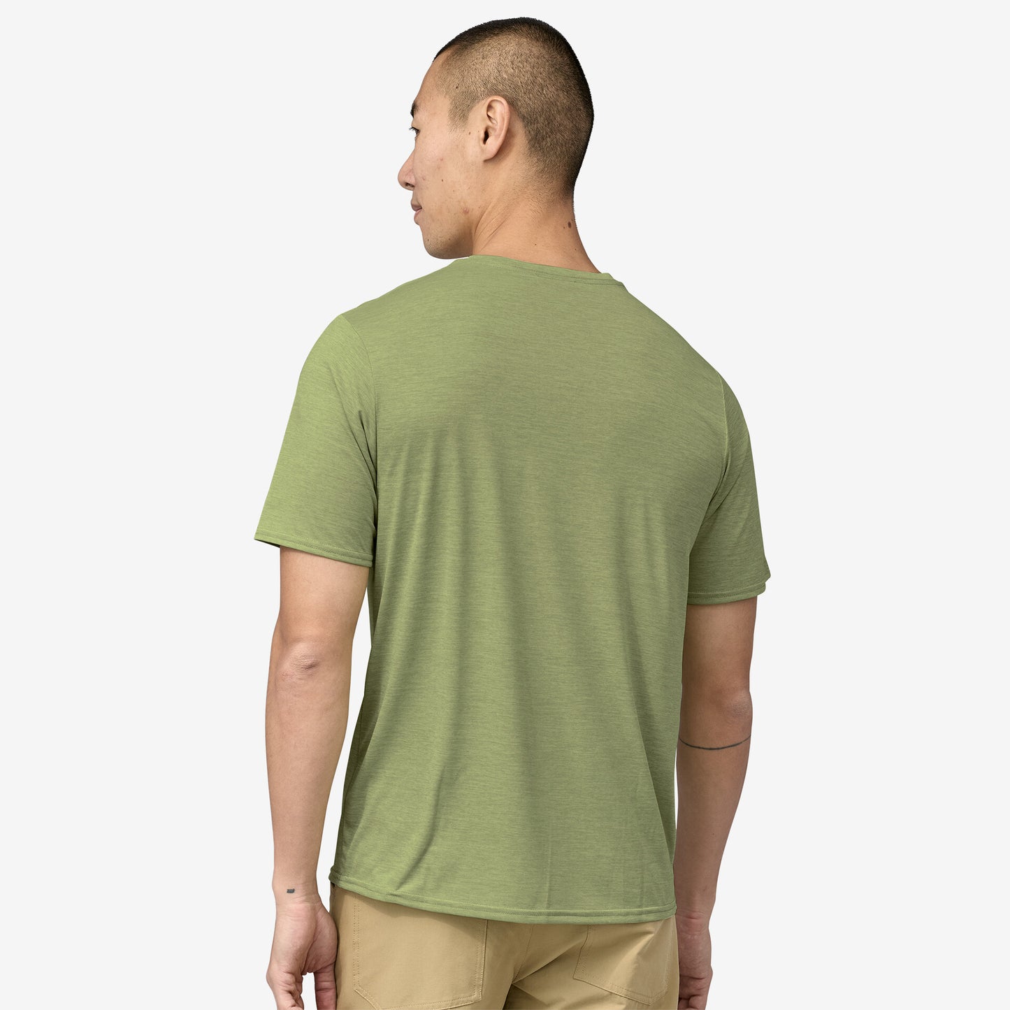 Men's Short-Sleeved Capilene Cool Daily Shirt - Dark Salvia Green