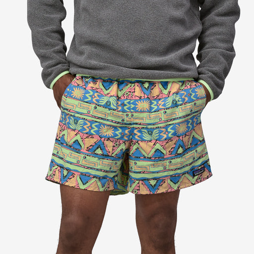 Men's Baggies&#x2122; Shorts - 5" - High Hopes Geo: Salamander Green