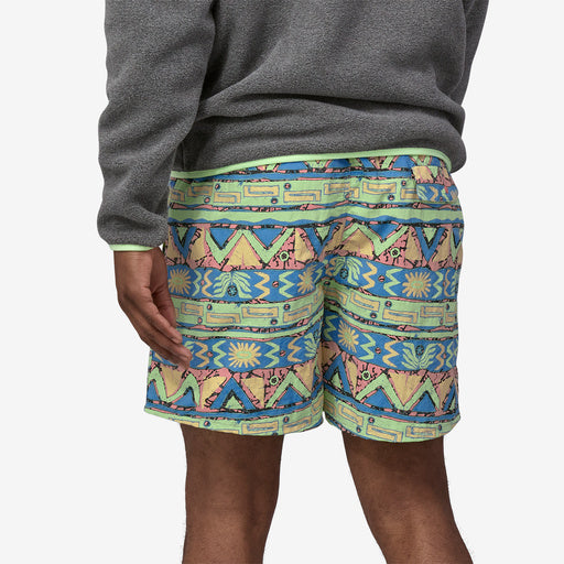 Men's Baggies&#x2122; Shorts - 5" - High Hopes Geo: Salamander Green