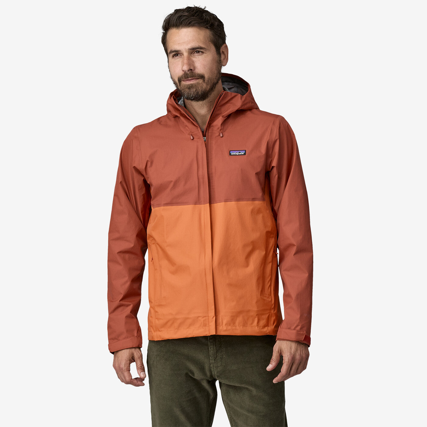 Men's Torrentshell 3L Rain Jacket - Redtail Rust