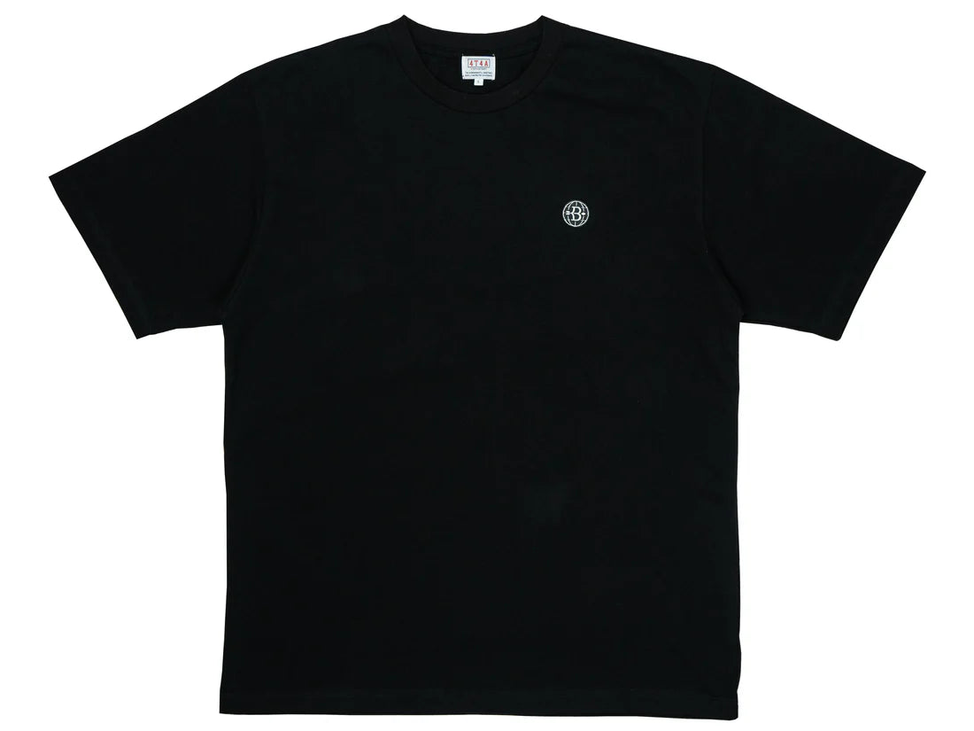 4T4A x MHAK Logo Tee - Black / Black