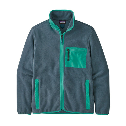 mens synchilla jacket - plume grey