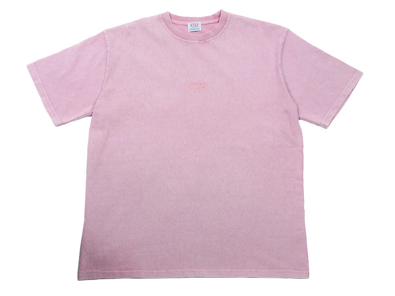 4T4A Pigment Tee - Pink/Pink
