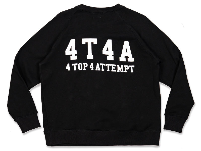 4T4A Crewneck - Black