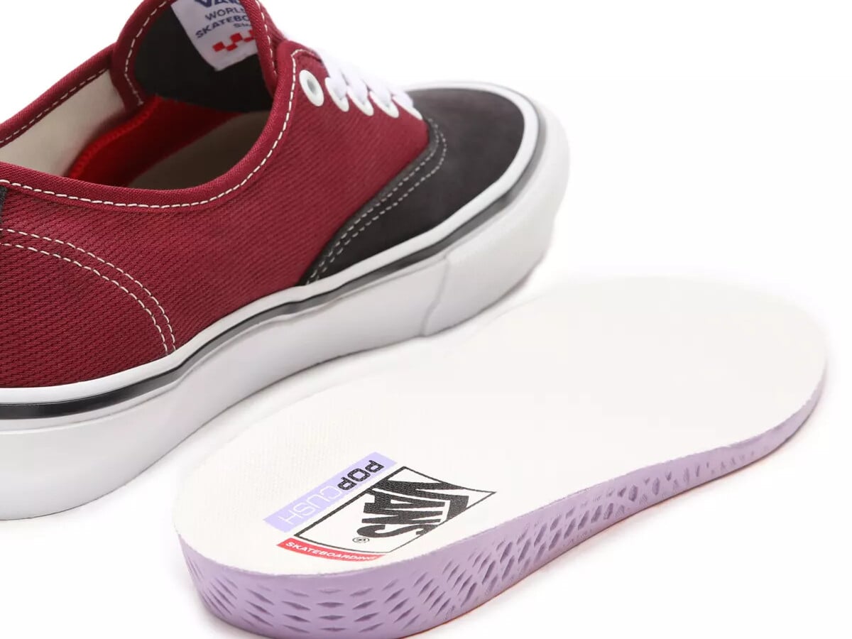 Skate Authentic - Alsphalt/Pomegranate