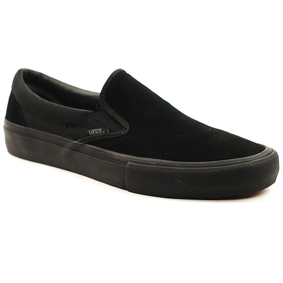 Vans Slip on Pro Skate Shoes - Blackout