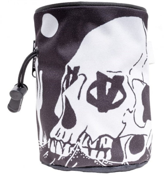 Graphic Chalk Bag - Skull Black