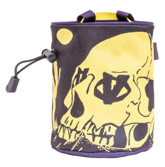Graphic Chalk Bag - Skull Carbon