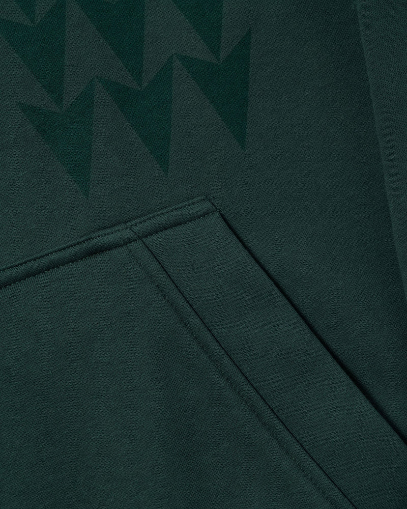 Nakoa Pullover Hoodie - On The Roam - British Racing Green "Lovely Green"