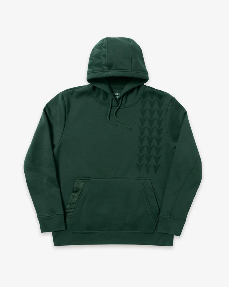 Nakoa Pullover Hoodie - On The Roam - British Racing Green "Lovely Green"