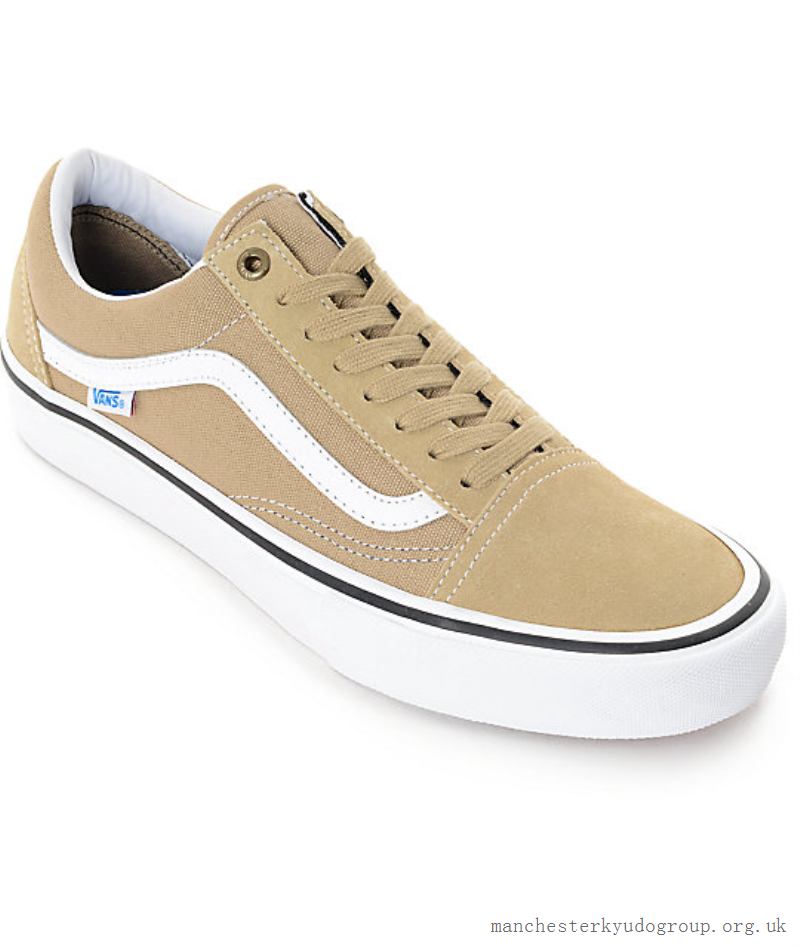 Old Skool Pro - Khaki/White