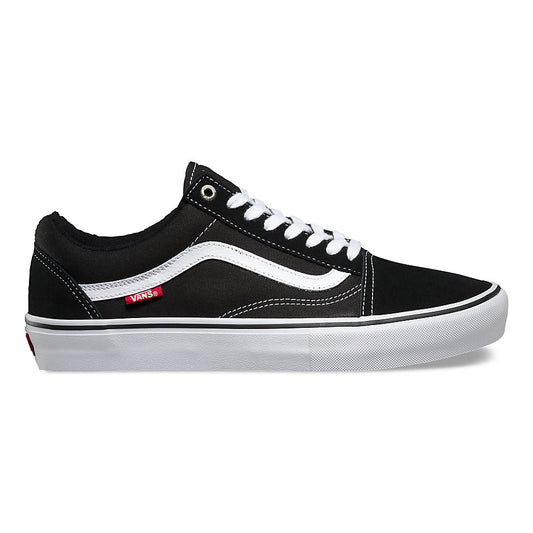 Vans Old Skool Pro Skate Shoes - Black/White