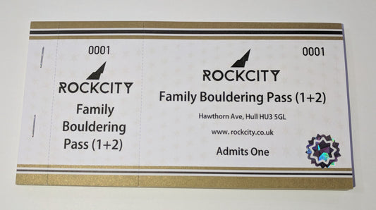 Rockcity Family Bouldering Pass 1+2