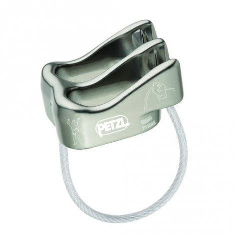 Petzl Verso Belay Device - Titanium