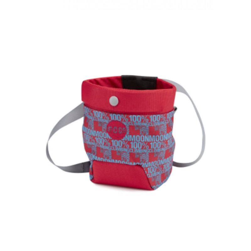 Moon Trad Chalk Bag - Red/Blue