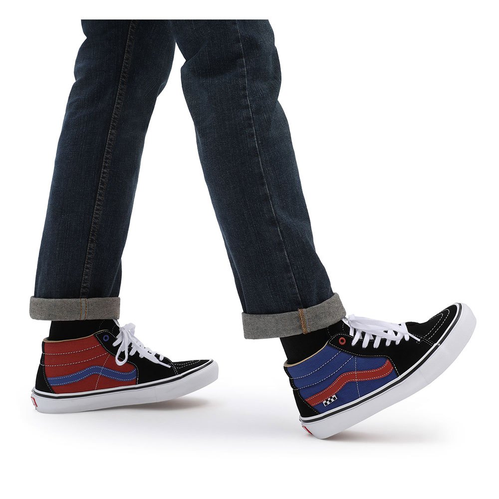 Skate Grosso Mid - University (Red/Blue)