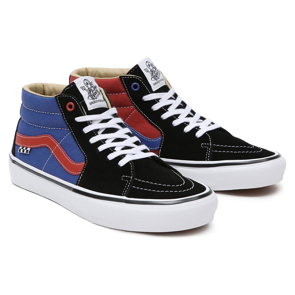 Skate Grosso Mid - University (Red/Blue)