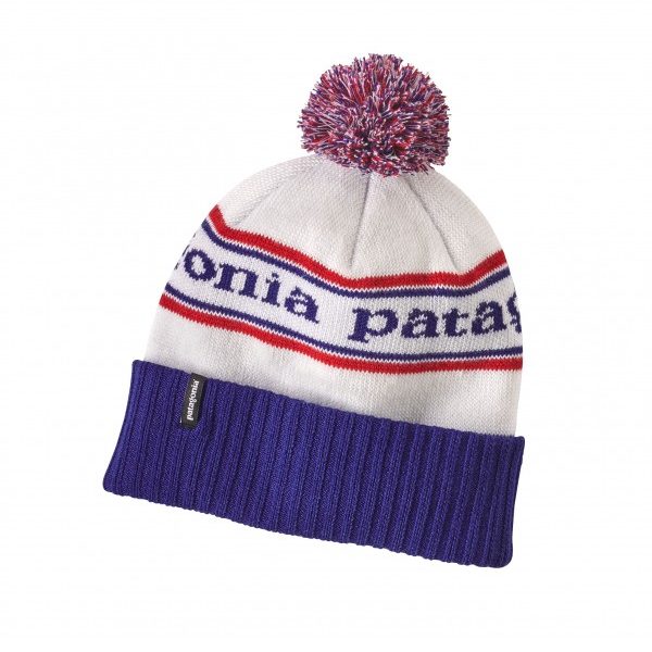 Powder Town Beanie - Park Stripe: Viking Blue