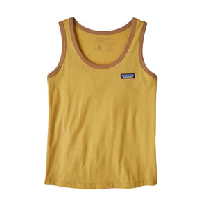 Women's P-6 Label Organic Tank - Surfboard Yellow