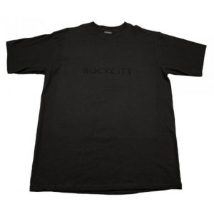 Rockcity Logo Tee - Black