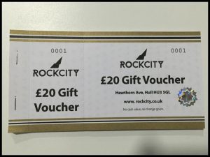 £20 Rockcity Gift Voucher