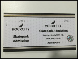 Rockcity Skatepark Day Session Gift Card