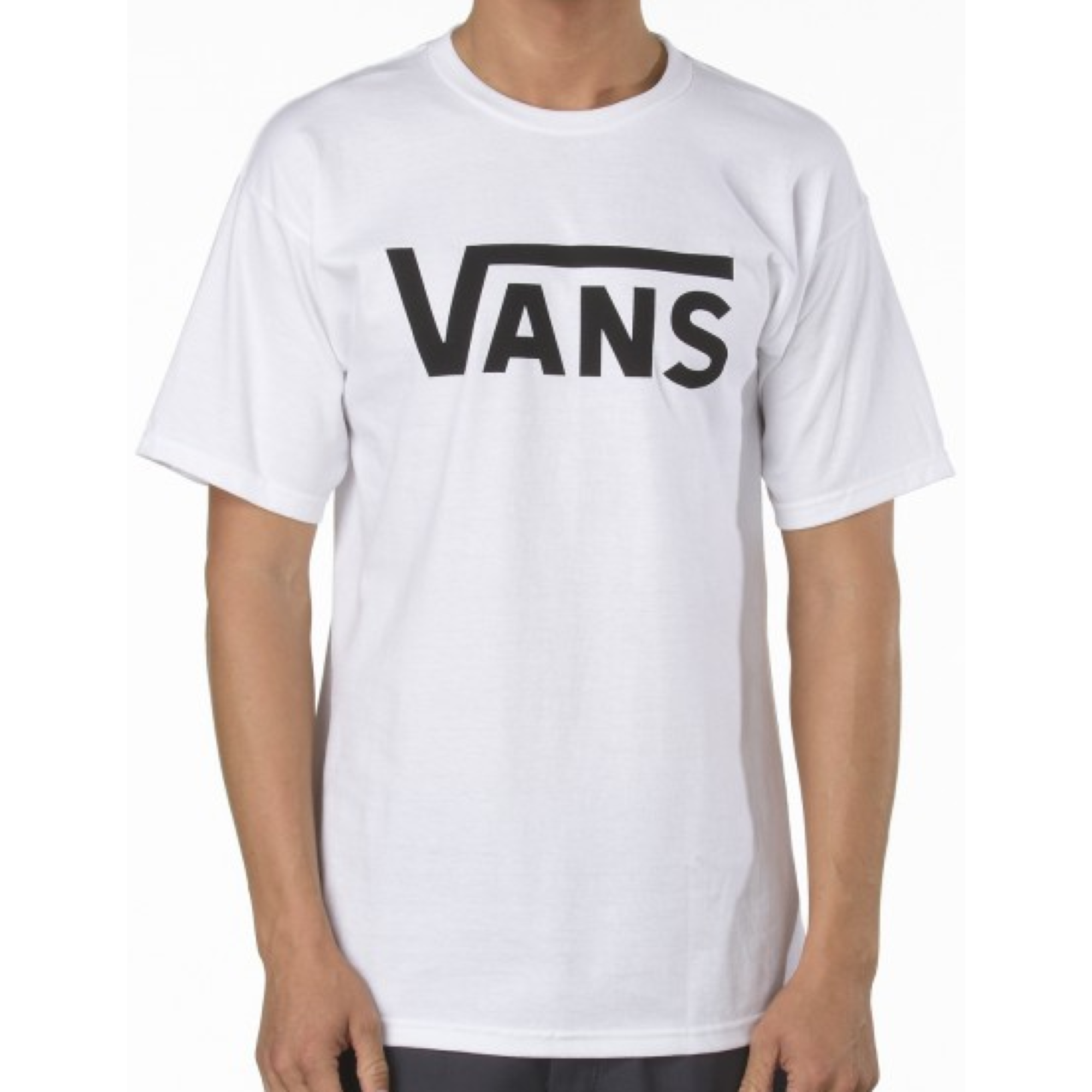 Kan ikke læse eller skrive Uundgåelig Rouse Vans Classic T-Shirt - White/Black - Rockcity - BMX Clothing, BMX Tops,  Skate Clothing, Skate Shirts & Tops