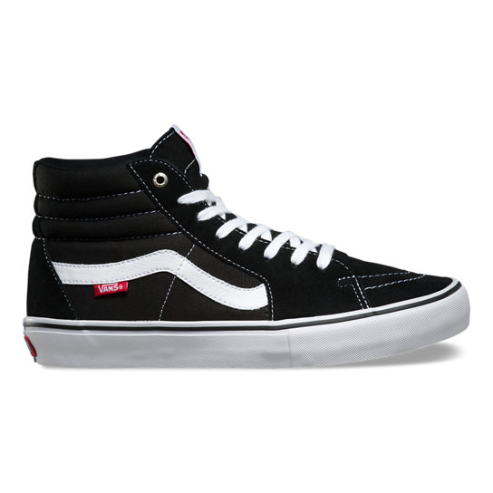 Vans Sk8-Hi Pro - Black/White | Rockcity | Skate Shoes, Vans Sk8-Hi Pro