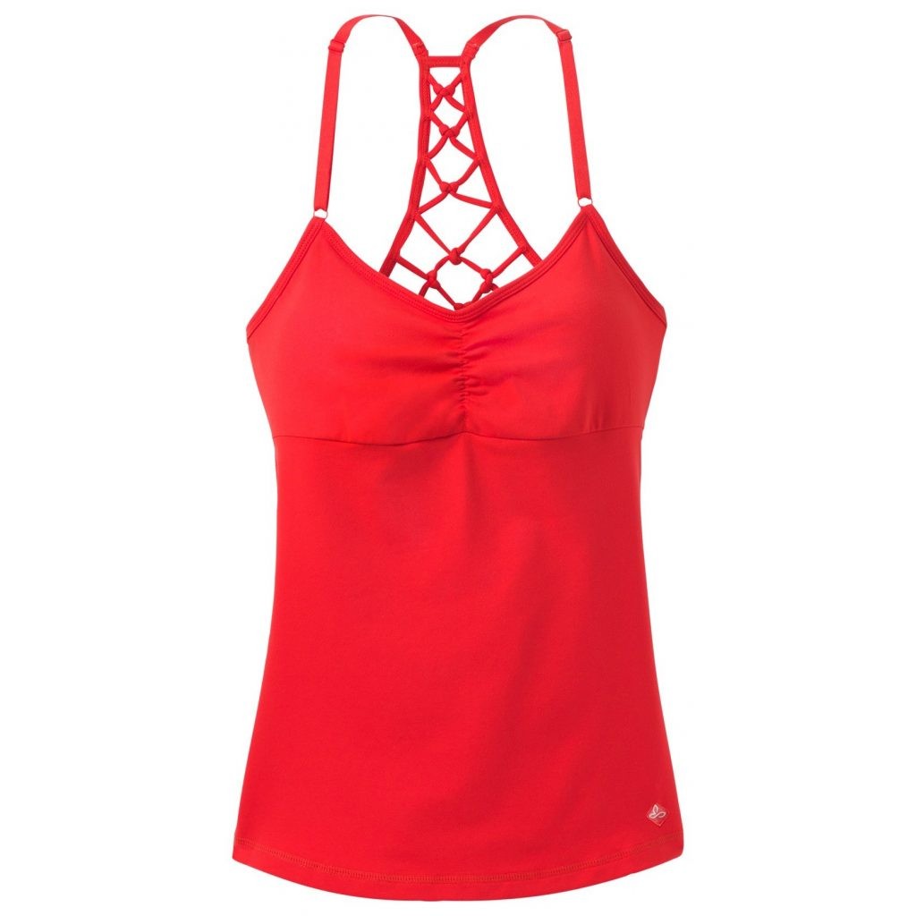 Prana Elixir Cami - Fiery Red - Rockcity - Women's Clothing, Women's Shirts  & Tops